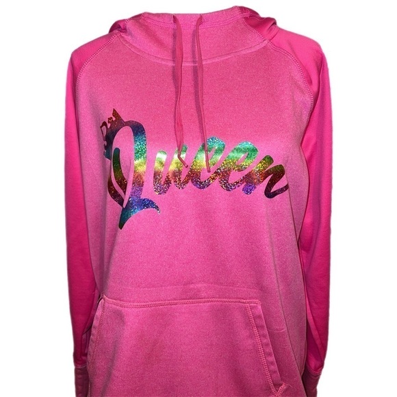 Danskin Now Hoodie - “Queen” - Women's Dri-More - Cowl Neck - Size XL - Picture 2 of 7